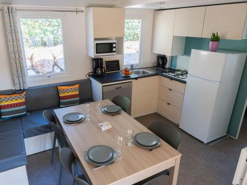 Mobilhome 8 personnes - Premium 4 chambres 40 m²