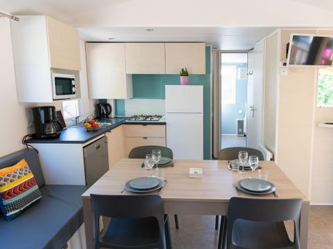 Mobilhome 8 personnes - Premium 4 chambres 40 m²