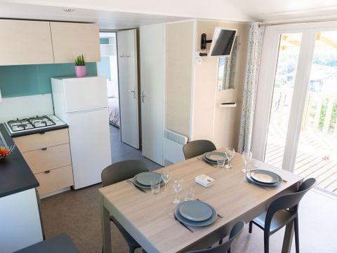 Mobilhome 8 personnes - Premium 4 chambres 40 m²