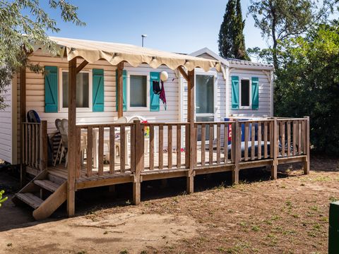 Mobilhome 6 personnes - Mobil-home | Classic XL | 3 Ch. | 6 Pers. | Terrasse surélevée | Clim.
