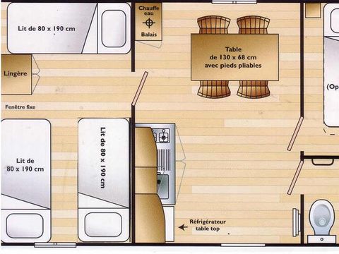Mobilhome 5 personnes - ECO