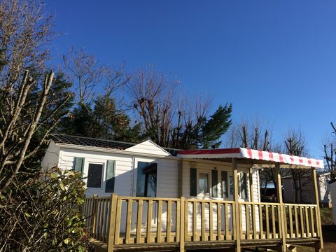 MOBILHOME 5 personnes - MH2 CONFORT + terrasse semi couverte 20 m²