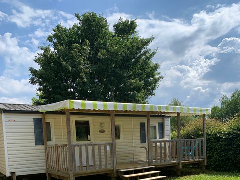 MOBILHOME 6 personnes - MH FAMILLE + terrasse couverte 31 m²