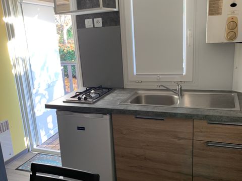 MOBILHOME 3 personnes - MH OPHEA 16 m²Terrasse Couverte