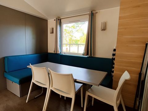 MOBILHOME 6 personnes - Mobil-Home Standard 30m² Trémolat - 3 chambres + Terrasse semi-couverte 6 pers