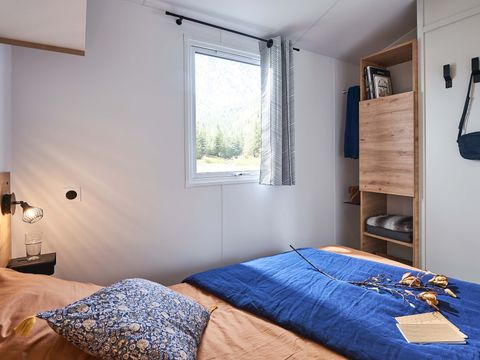 MOBILHOME 6 personnes - Mobil-Home Premium 33m² Bahia - 3 chambres + terrasse semi-couverte + LV + TV + CLIM 6 pers