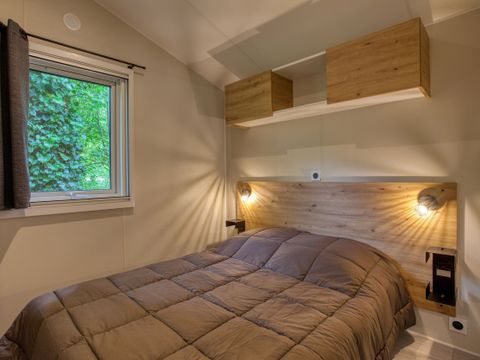 Mobilhome 4 personnes - Mobil-Home Premium 33m² Bali - 2 chambres + Terrasse couverte + Lave-vaisselle + TV + CLIM 4 pers