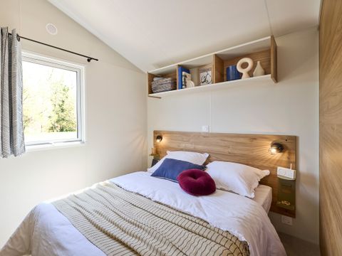 MOBILHOME 6 personnes - Mobil-Home Toscane Premium 33m² - 3 chambres + Terrasse couverte + CLIM + TV + LV