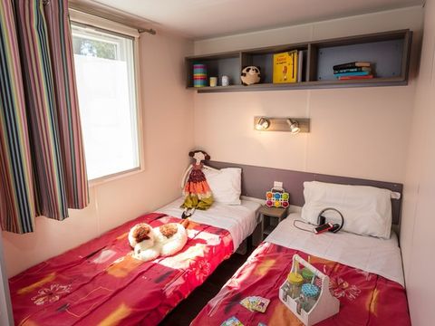 MOBILHOME 6 personnes - Classic | 2 Ch. | 4/6 Pers. | Terrasse surélevée | Clim.