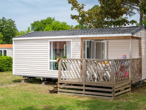 MOBILHOME 6 personnes - Comfort | 2 Ch. | 4/6 Pers. | Terrasse simple | Clim.