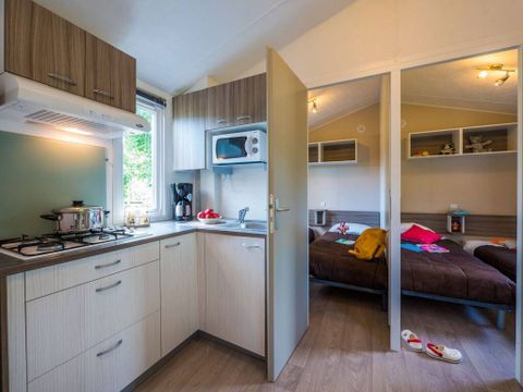 MOBILHOME 6 personnes - Mobil-home | Comfort | 3 Ch. | 6 Pers. | Terrasse Couverte | Clim.