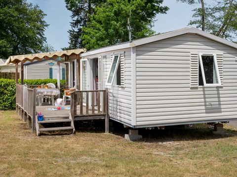 MOBILHOME 6 personnes - Comfort XL | 2 Ch. | 4/6 Pers. | Terrasse surélevée
