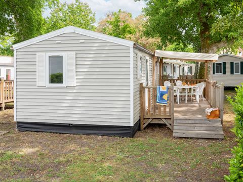 MOBILHOME 6 personnes - Comfort XL | 2 Ch. | 4/6 Pers. | Terrasse surélevée
