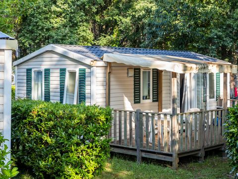 MOBILHOME 6 personnes - Comfort XL | 3 Ch. | 6 Pers. | Terrasse surélevée | Clim.