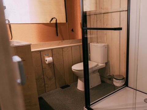 TENTE TOILE ET BOIS 5 personnes - Glamping Safari