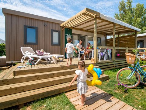 MOBILHOME 7 personnes - HOMEFLOWER PREMIUM