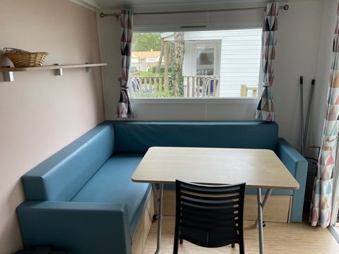MOBILHOME 6 personnes - Confort 28m² - 3 chambres - Grande terrasse - TV