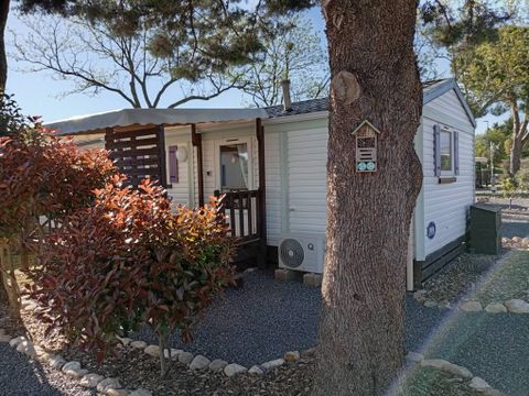 Mobilhome 4 personnes - Confort "Mimosa - Marguerite - Crocus - Jacinthe" 2 chambres Climatisé