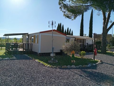 MOBILHOME 4 personnes - Confort "Mimosa - Marguerite - Crocus - Jacinthe" 2 chambres Climatisé