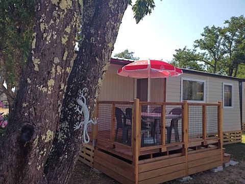 MOBILHOME 4 personnes - Mobil-Home Prestige "Lys - Orchidée" 2 chambres Climatisation