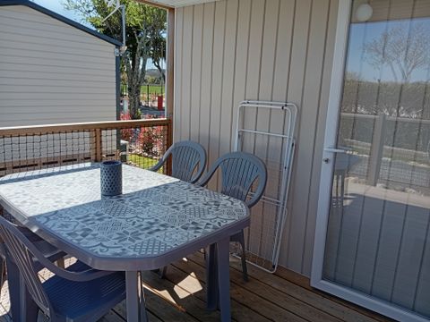 MOBILHOME 4 personnes - Mobil-Home Prestige "Lys - Orchidée" 2 chambres Climatisation