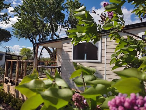 MOBILHOME 4 personnes - Mobil-Home Prestige "Lys - Orchidée" 2 chambres Climatisation