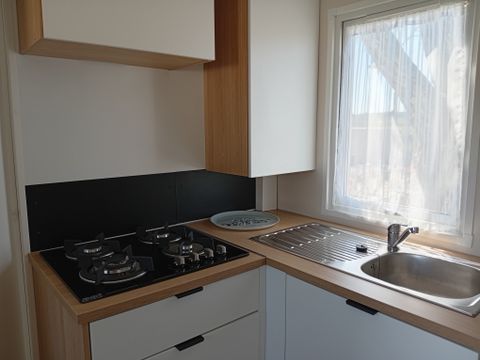 MOBILHOME 4 personnes - Mobil-Home Prestige "Lys - Orchidée" 2 chambres Climatisation
