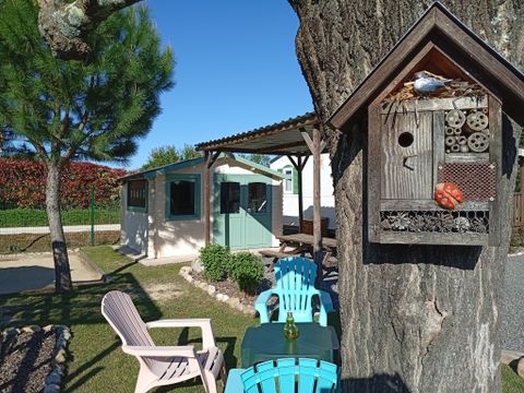 MOBILHOME 4 personnes - Mobil-Home Prestige "Lys - Orchidée" 2 chambres Climatisation