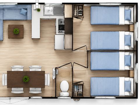 MOBILHOME 8 personnes - O'hara 834