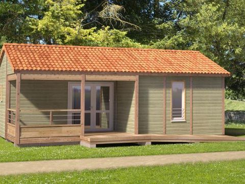 MOBILHOME 4 personnes - Cottage adapté PMR 2 chambres 4 personnes max