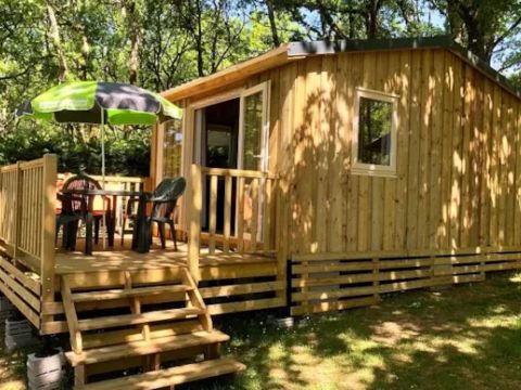 CHALET 5 personnes - Cottage Martel - 2 chambres - sans sanitaires, sans chauffage - terrasse non couverte