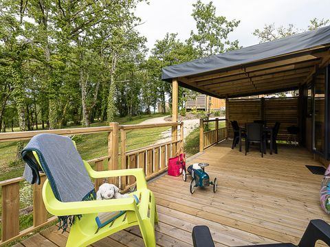 MOBILHOME 6 personnes - Premium Lacave - (2 ch) - TV - clim - LV - 2 SDB