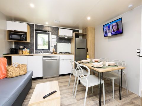 MOBILHOME 4 personnes - Cottage Select TV LV Clim - 2 Ch / 2 Salles d'eau - 4 pers.