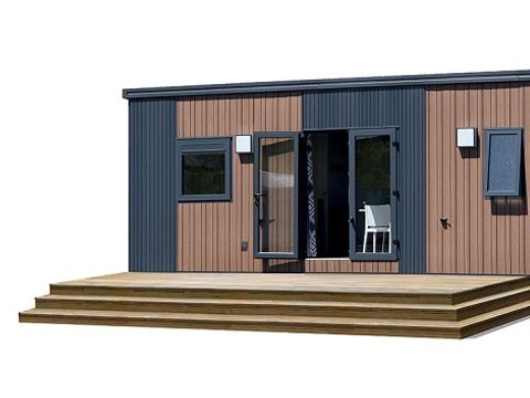MOBILHOME 6 personnes - Cottage Select TV LV Clim - 3 Ch / 2 Salles d'eau - 6 pers.