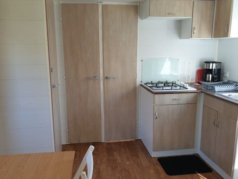 MOBILHOME 7 personnes - MH3 TRIO, avec sanitaires