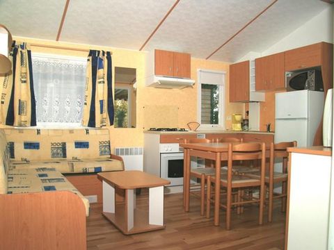 Mobilhome 6 personnes - Mobil-home Tilleul 2 chambres 32m²