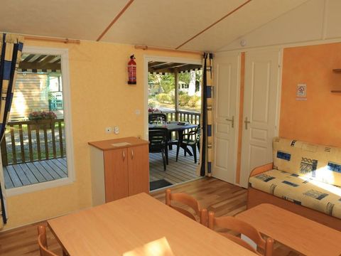 Mobilhome 6 personnes - Mobil-home Tilleul 2 chambres 32m²