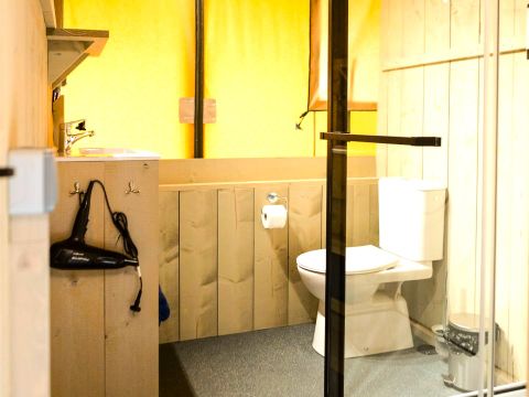 Tente en toile et en bois 4 personnes - Glamping Mar 4 pers