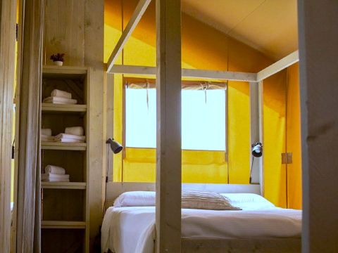 Tente en toile et en bois 4 personnes - Glamping Mar 4 pers