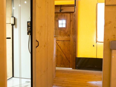 Tente en toile et en bois 4 personnes - Glamping Mar 4 pers