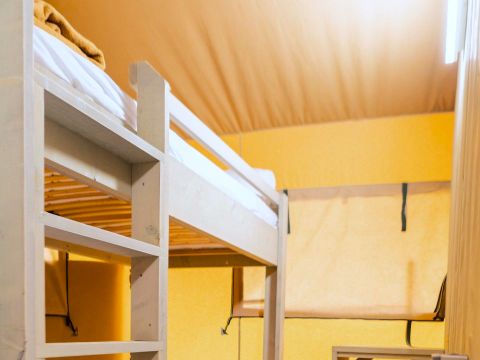 Tente en toile et en bois 4 personnes - Glamping Mar 4 pers