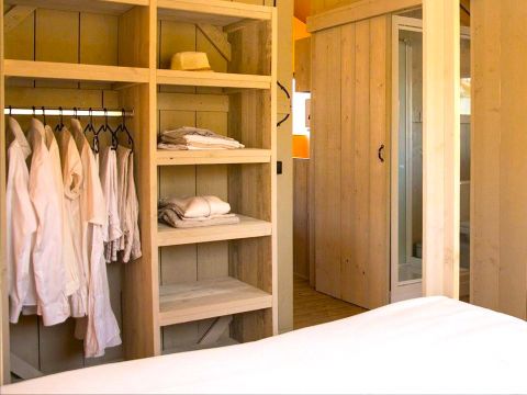 Tente en toile et en bois 4 personnes - Glamping Mar 4 pers