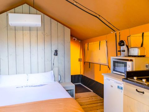Tente en toile et en bois 2 personnes - Glamping Mar 2 pers