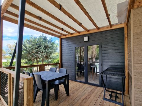 Chalet 4 personnes - Mimosa - 2 chambres avec climatisation