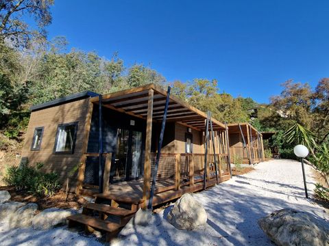 Chalet 4 personnes - Mimosa - 2 chambres avec climatisation