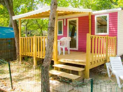 Mobilhome 2 personnes - Azur - 1 chambre - 20m² - Avec climatisation