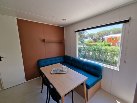Mobilhome 4 personnes - Théoule - 2 chambres avec climatisation