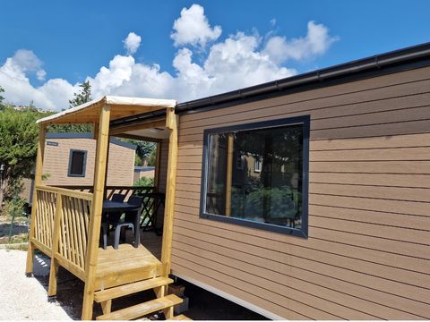 Mobilhome 4 personnes - Théoule - 2 chambres avec climatisation