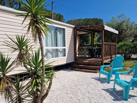 Mobilhome 4 personnes - Olivier - 2 chambres avec climatisation