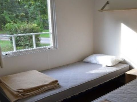 MOBILHOME 6 personnes - Terrasse en bois au sol